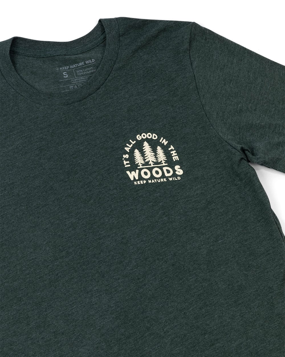 Keep Nature Wild Tee Good in the Woods Unisex Tee | Forest