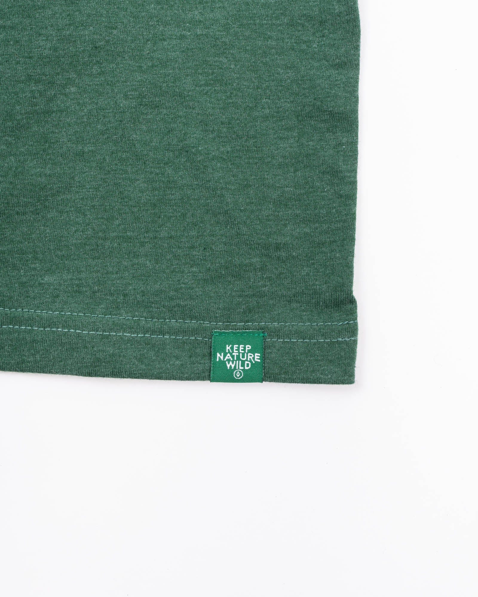 Keep Nature Wild Kids Good in the Woods Youth Tee | Heather Forest