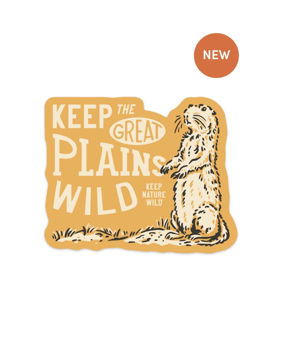 Keep Nature Wild Sticker Great Plains | Sticker