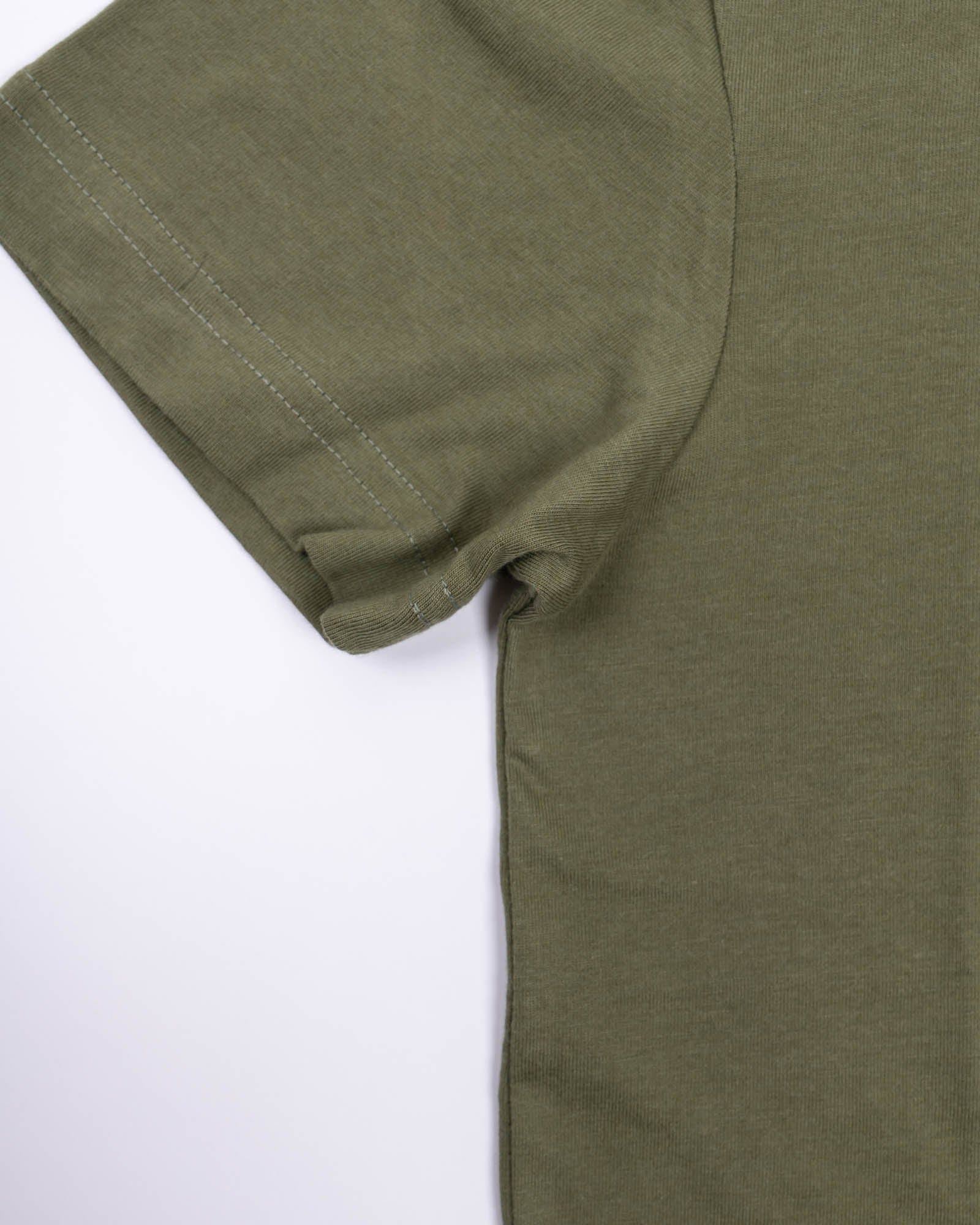 Keep Nature Wild Kids Happy Camper Bear Toddler Tee | Olive
