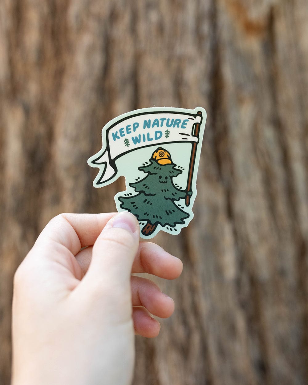 Keep Nature Wild Sticker Happy Camper Pine | Sticker