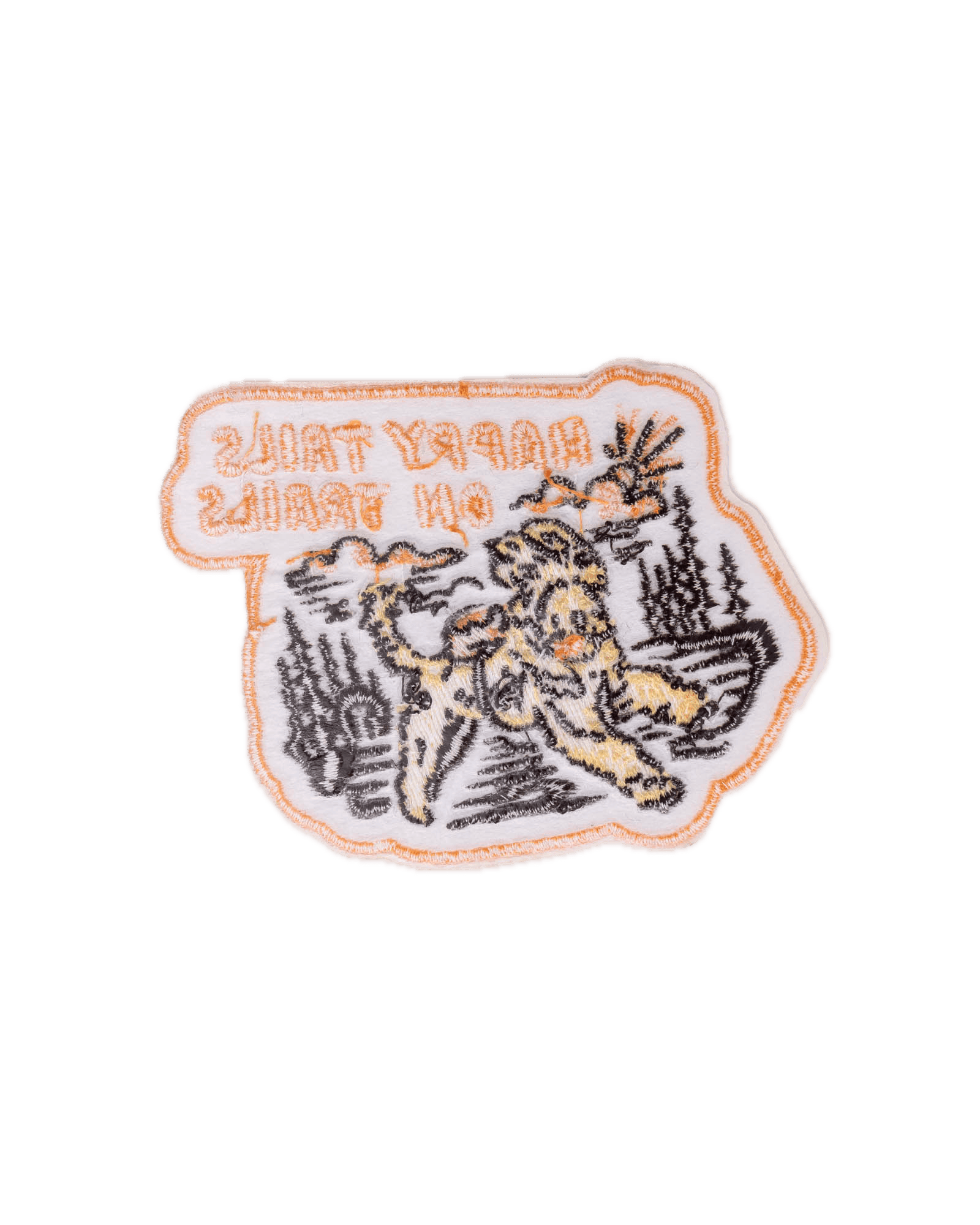 Keep Nature Wild Patch Happy Tails on Trails Forest | Embroidered Patch