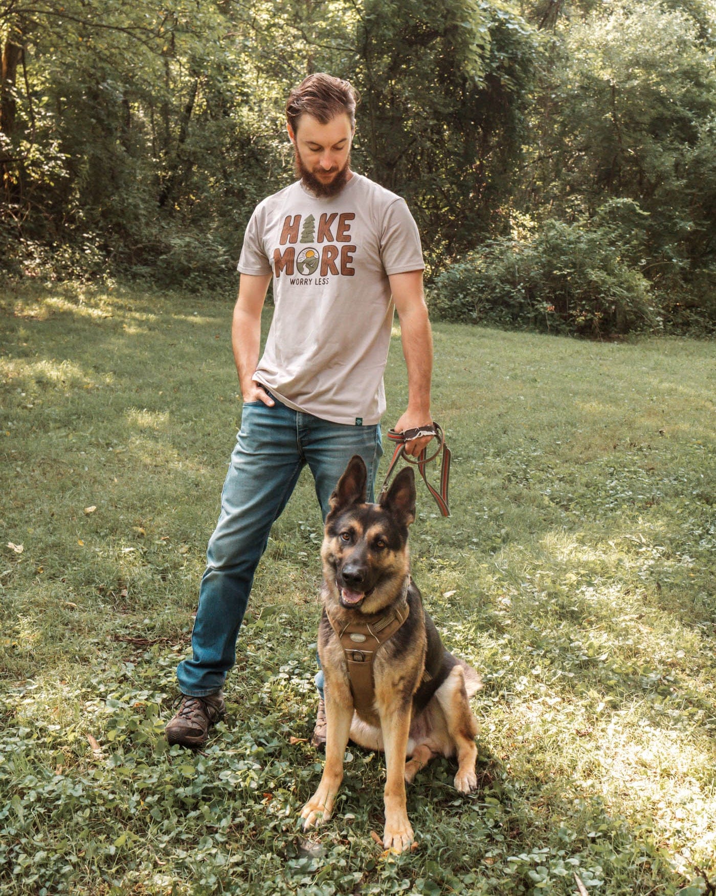 Keep Nature Wild Tee Hike More Unisex Tee | Heather Tan