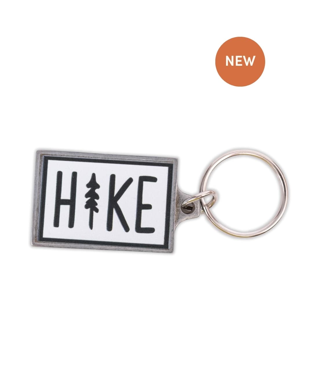 Keep Nature Wild Key Ring Hike Pine | Pewter Key Ring