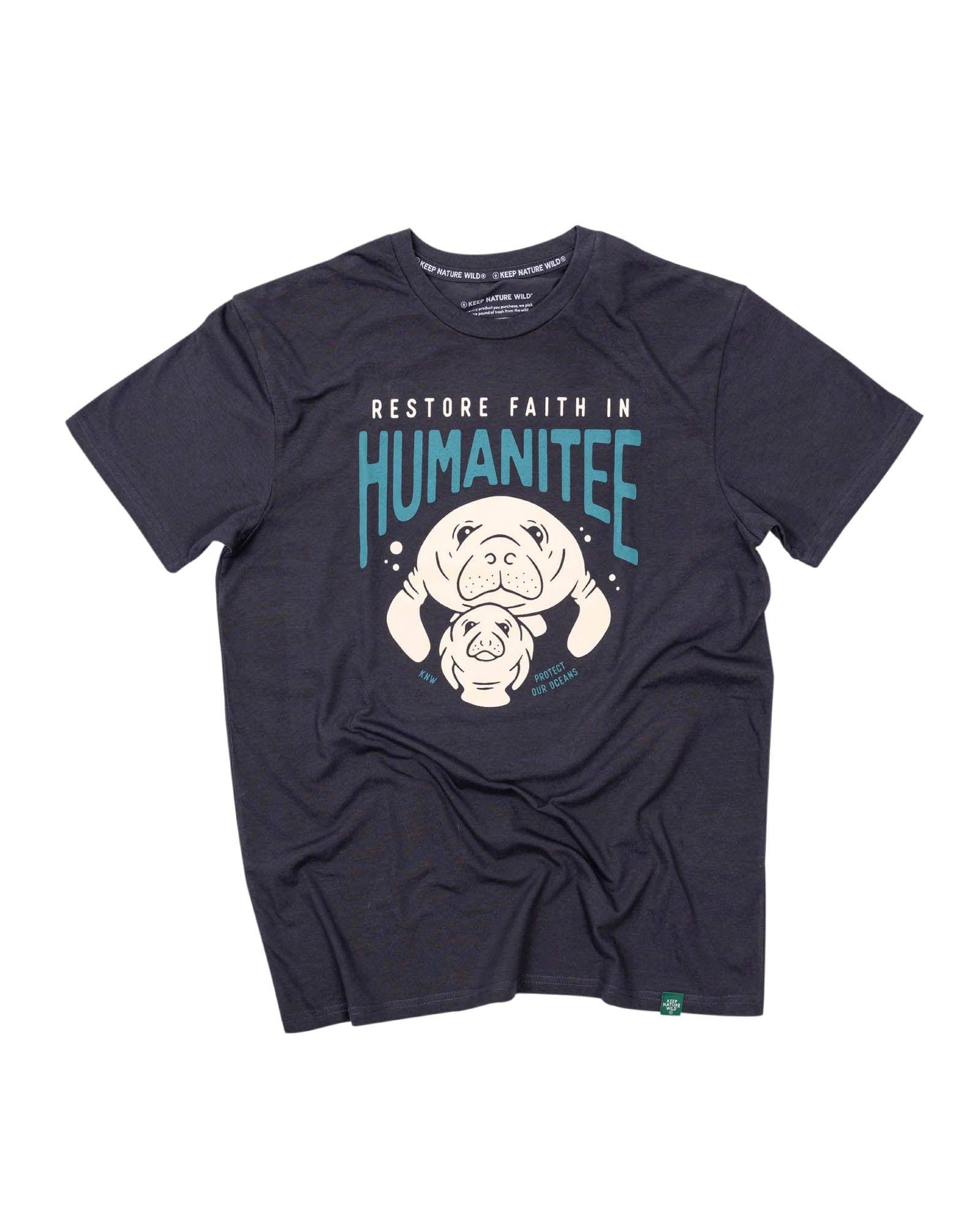 Keep Nature Wild Tee Humanitee Unisex Tee | Coal