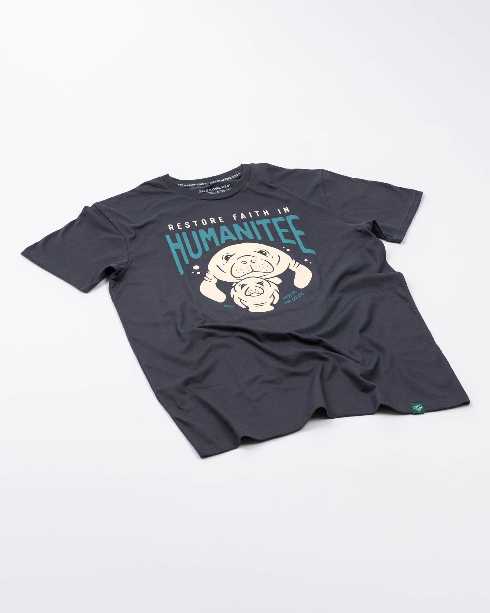 Keep Nature Wild Tee Humanitee Unisex Tee | Coal