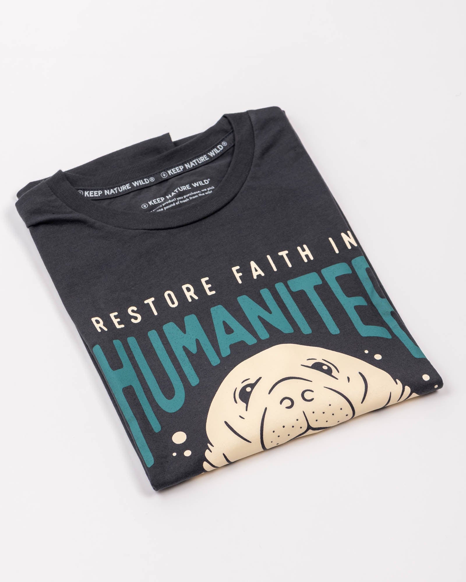 Keep Nature Wild Tee Humanitee Unisex Tee | Coal