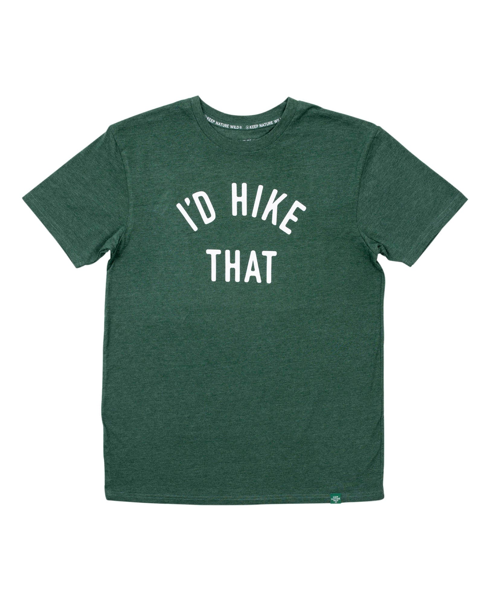Keep Nature Wild Tee XS I'd Hike That Unisex Tee | Heather Forest
