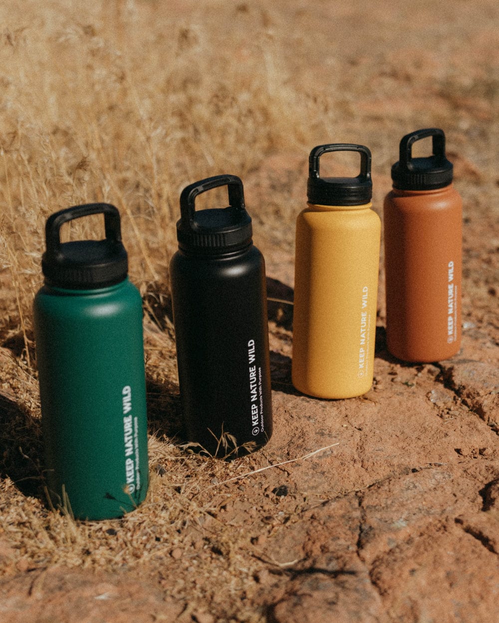 Heat-Insulated Water Bottle Cover Silicone Material Scratch Resistant for  Outing Traveling Camping Green 32OZ 