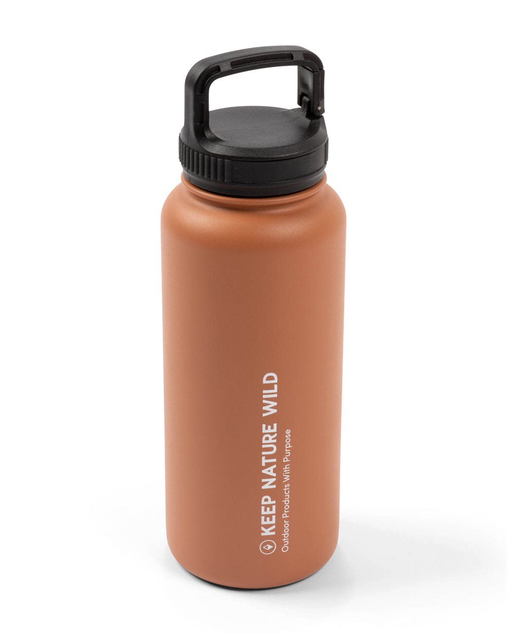 Keep Nature Wild Reusables Insulated 32oz Water Bottle with Handle Clip | Red Rock