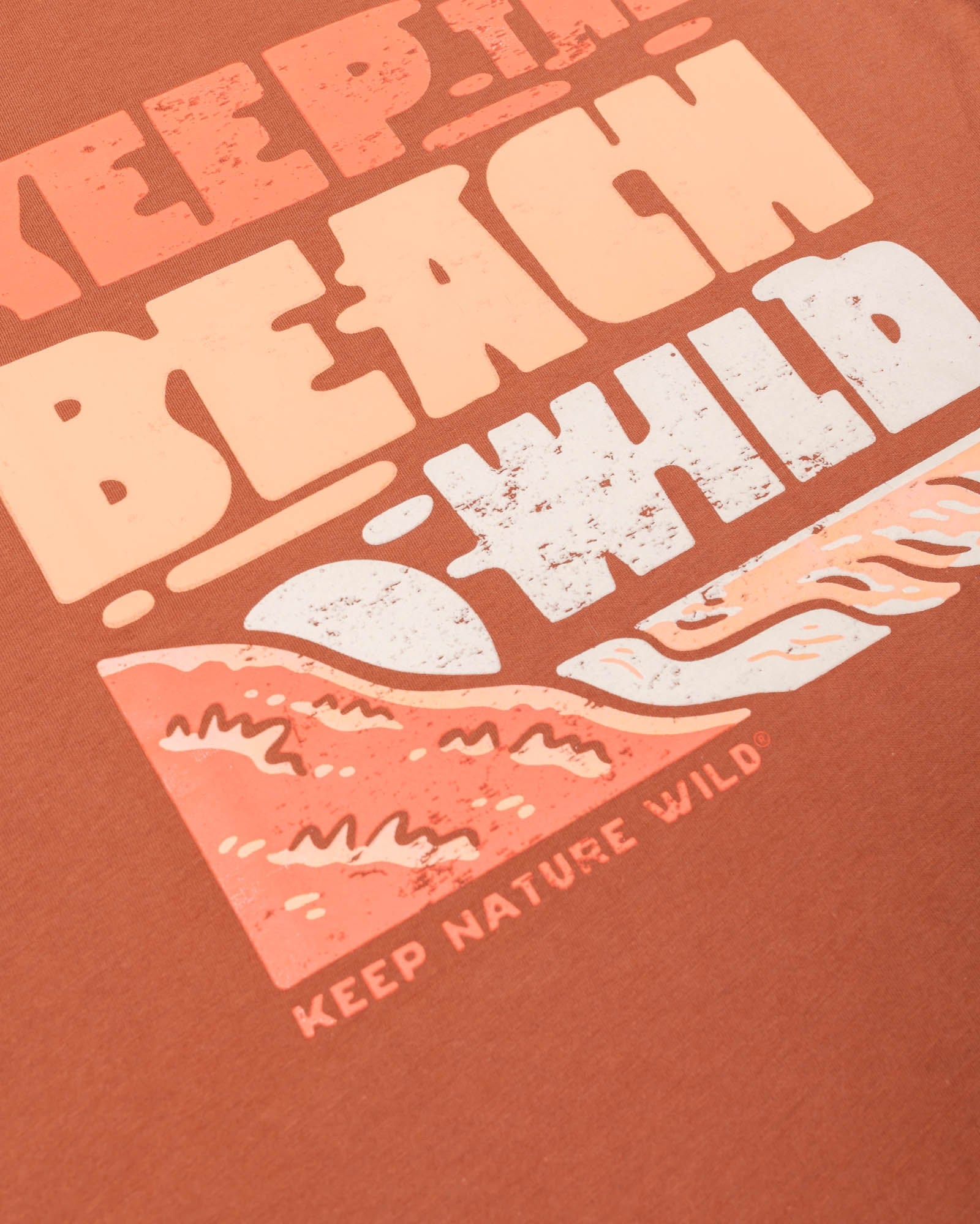 Keep Nature Wild Tee Keep Beaches Wild Unisex Tee | Redwood