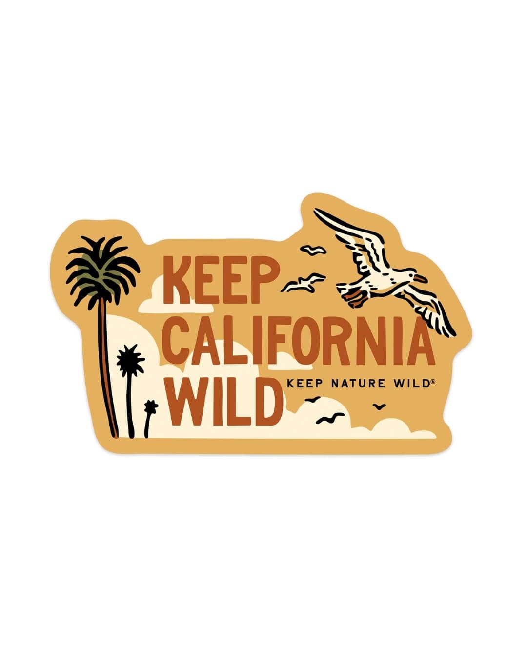 Keep Nature Wild Sticker Keep California Wild | Sticker