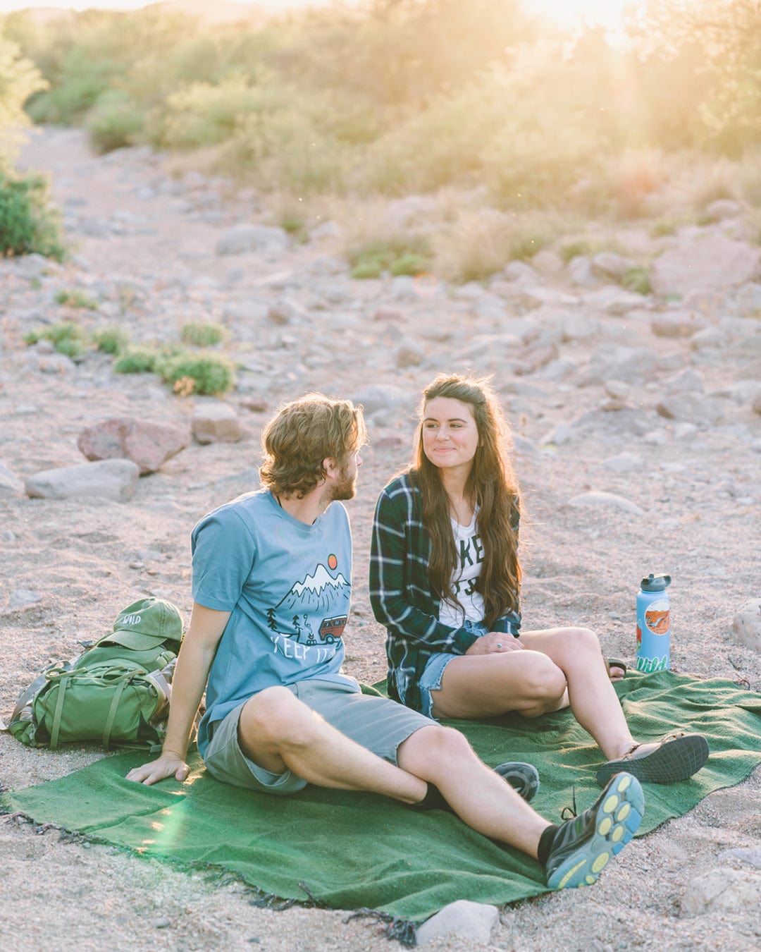 Keep Nature Wild Tee Keep it Simple Unisex Tee | Morning Mist