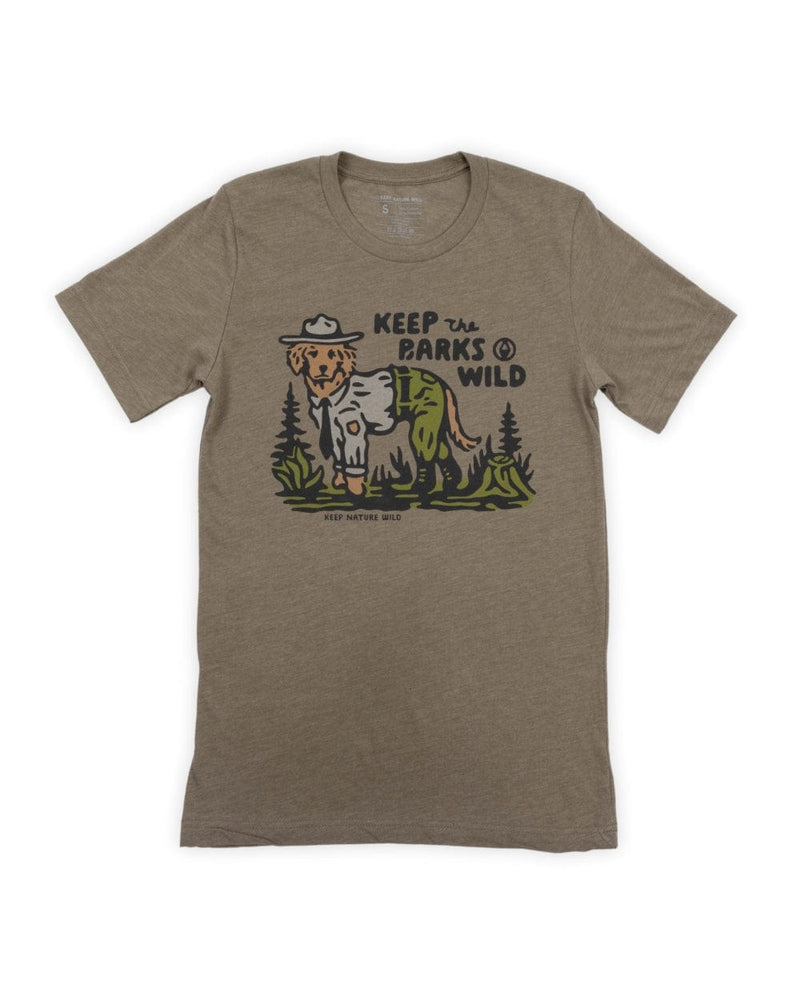 Wanderer Keep Wild Graphic Tee - Blue main image 1
