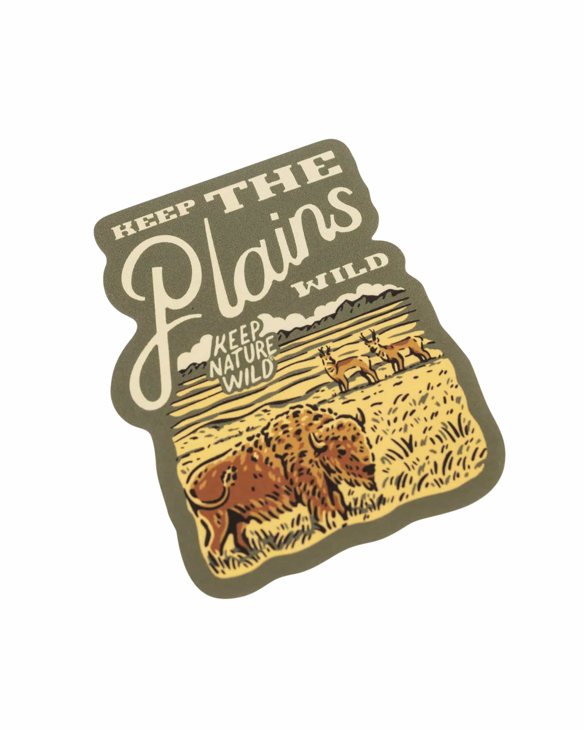 Keep Nature Wild Sticker Keep the Plains Wild | Sticker