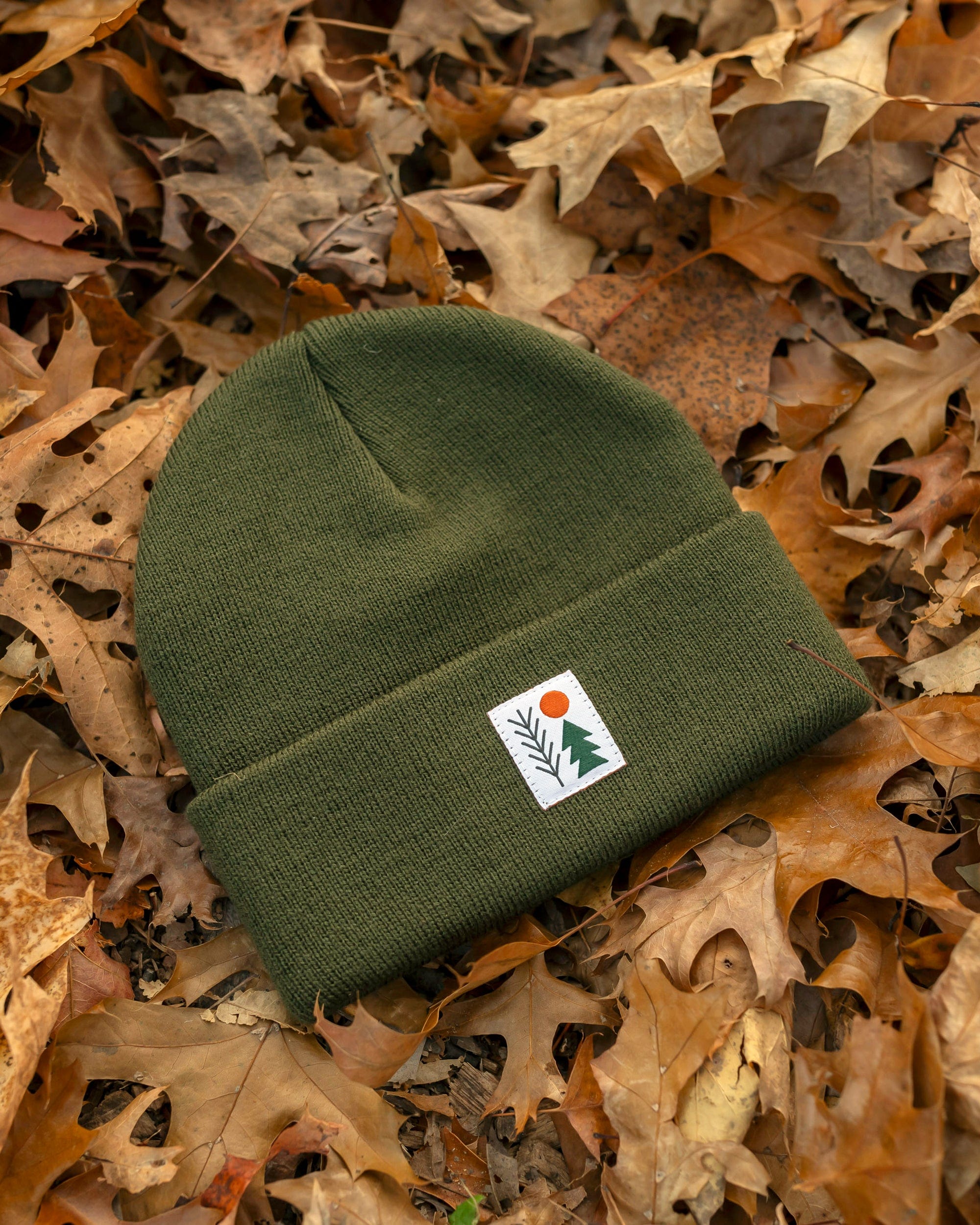 Keep Nature Wild Beanie Kids Evergreen Cuffed Beanie | Olive