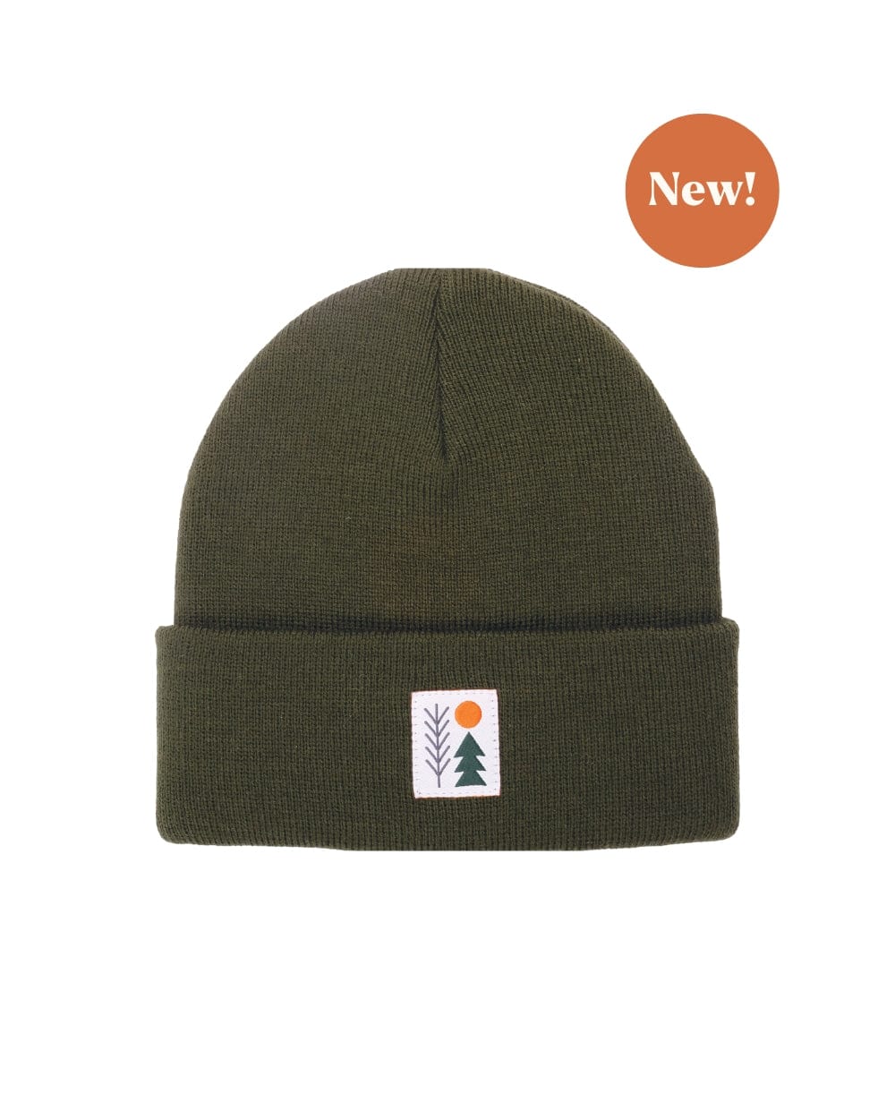 Keep Nature Wild Beanie Kids Evergreen Cuffed Beanie | Olive