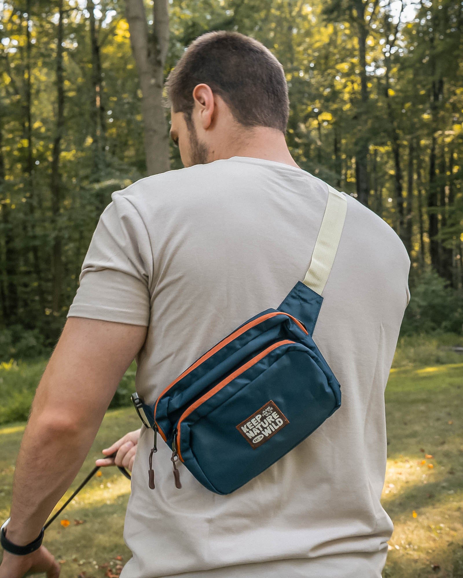 KNW Fanny Pack Navy/Clay | Keep Nature Wild