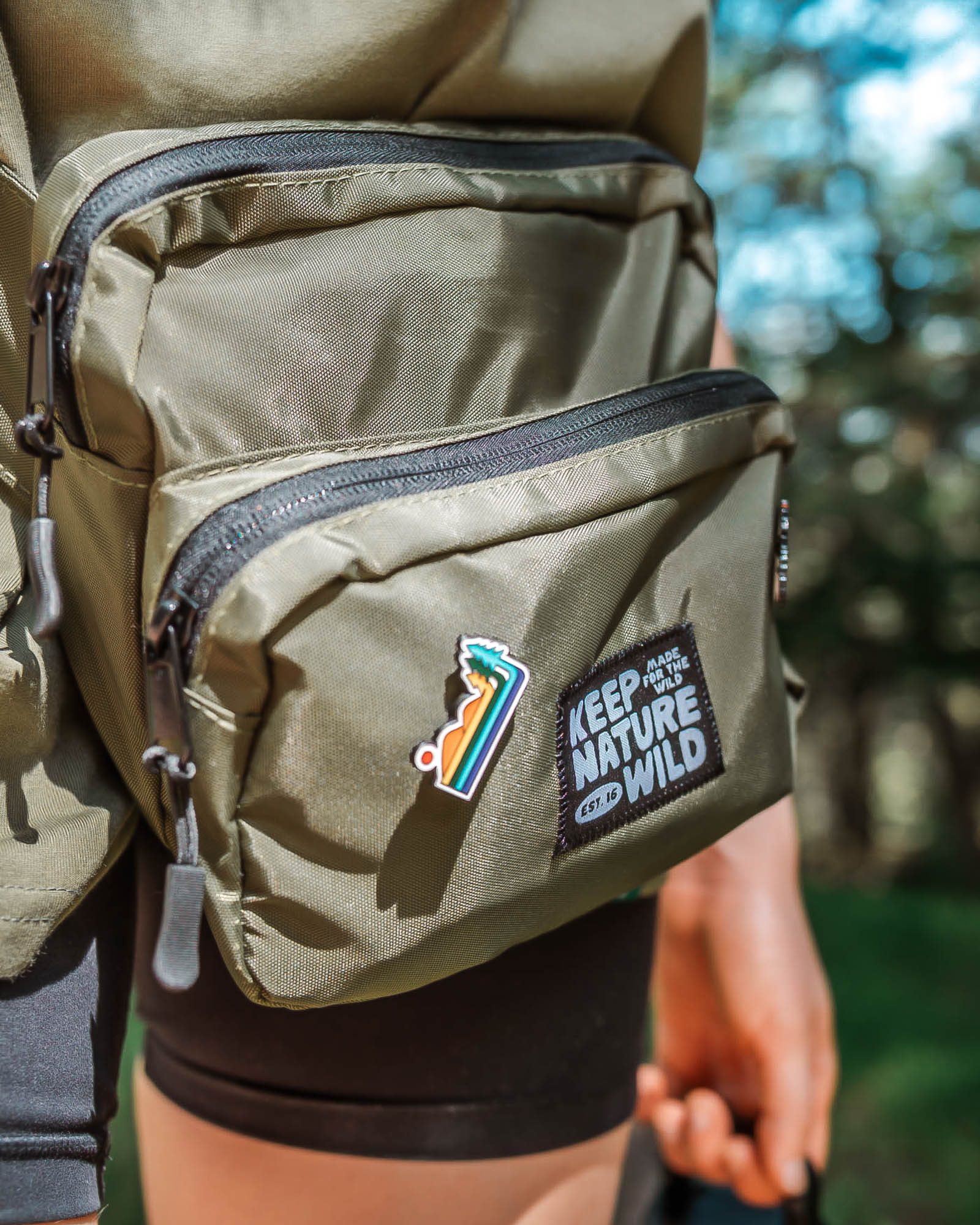 Keep Nature Wild Fanny Pack KNW Fanny Pack | Olive