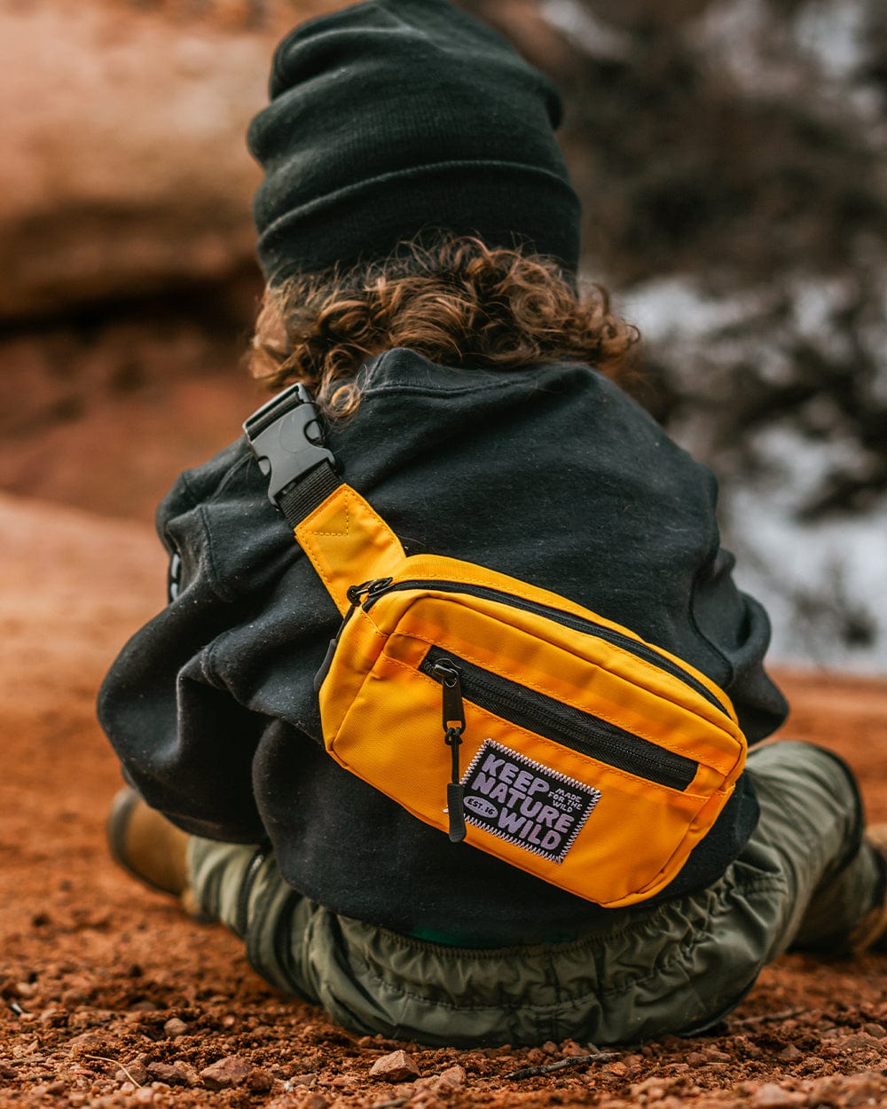 Keep Nature Wild Fanny Pack KNW Kids Fanny Pack | Marigold