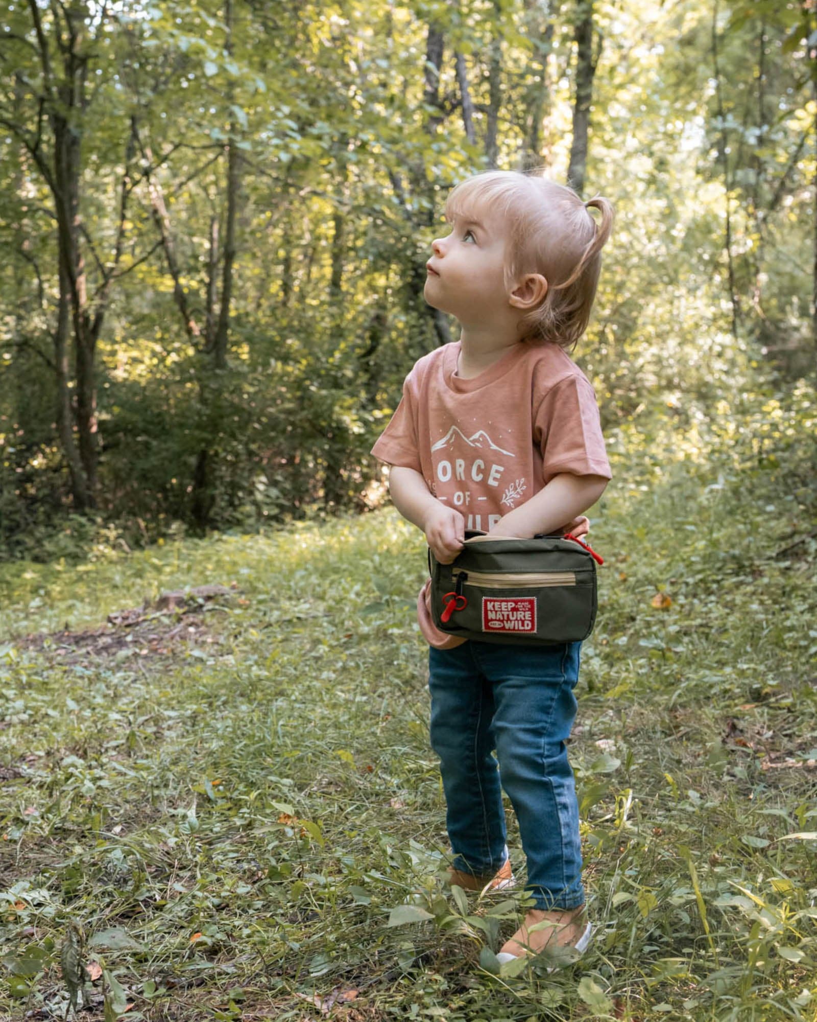 Keep Nature Wild Fanny Pack KNW Kids Fanny Pack | Olive/Khaki