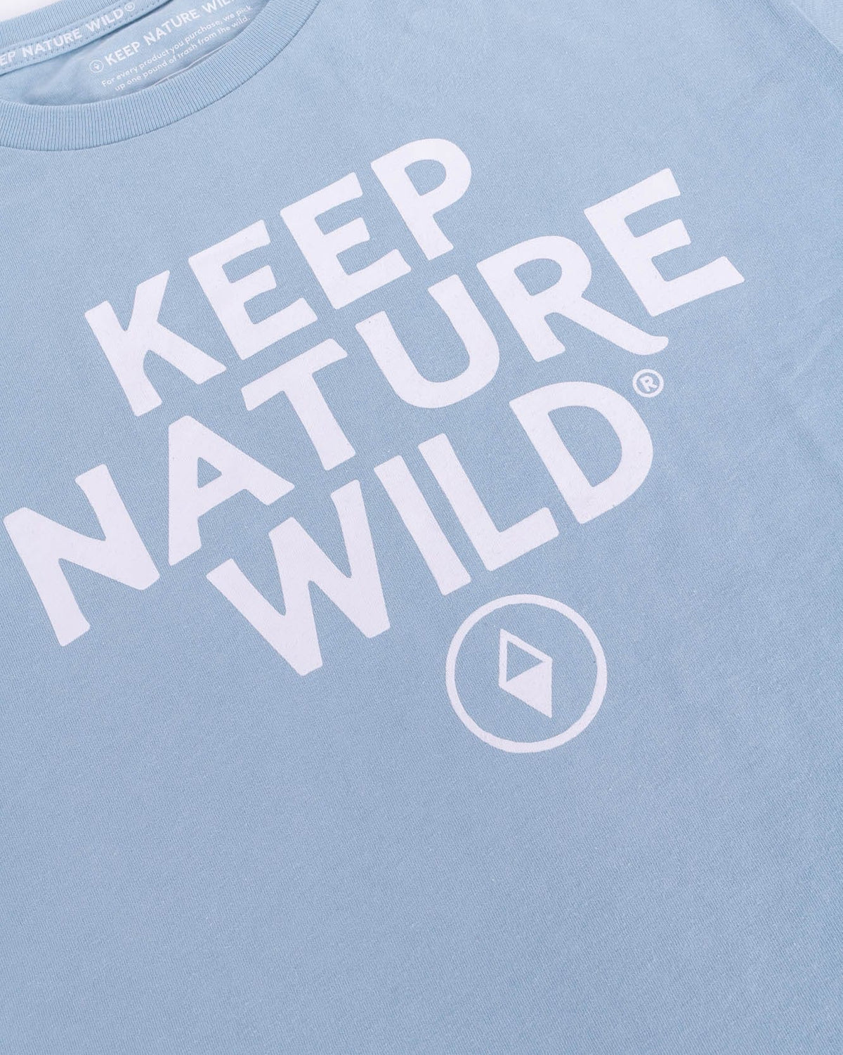 Keep Nature Wild Tee KNW Logo Unisex Tee | Morning Mist