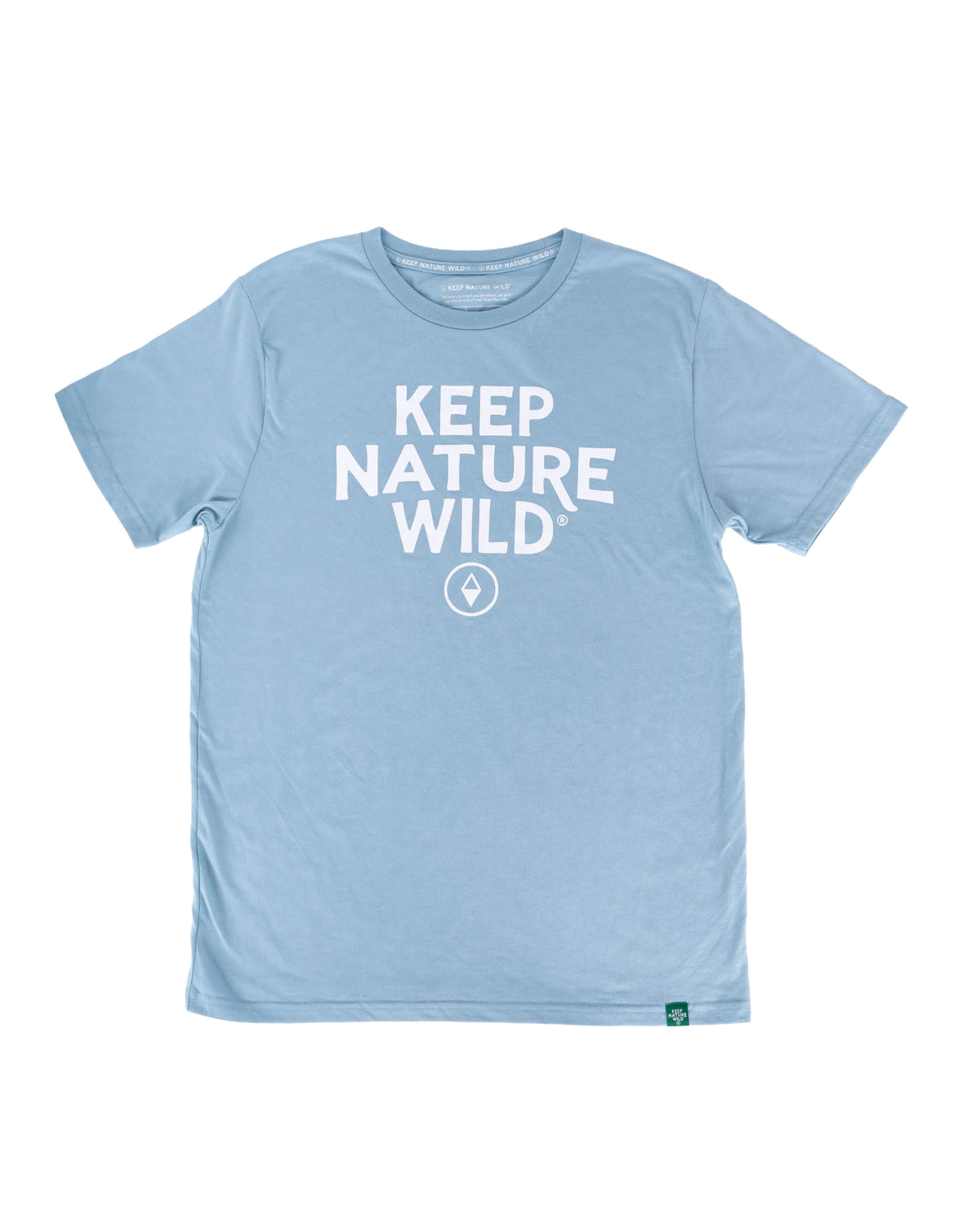 Keep Nature Wild Tee KNW Logo Unisex Tee | Morning Mist