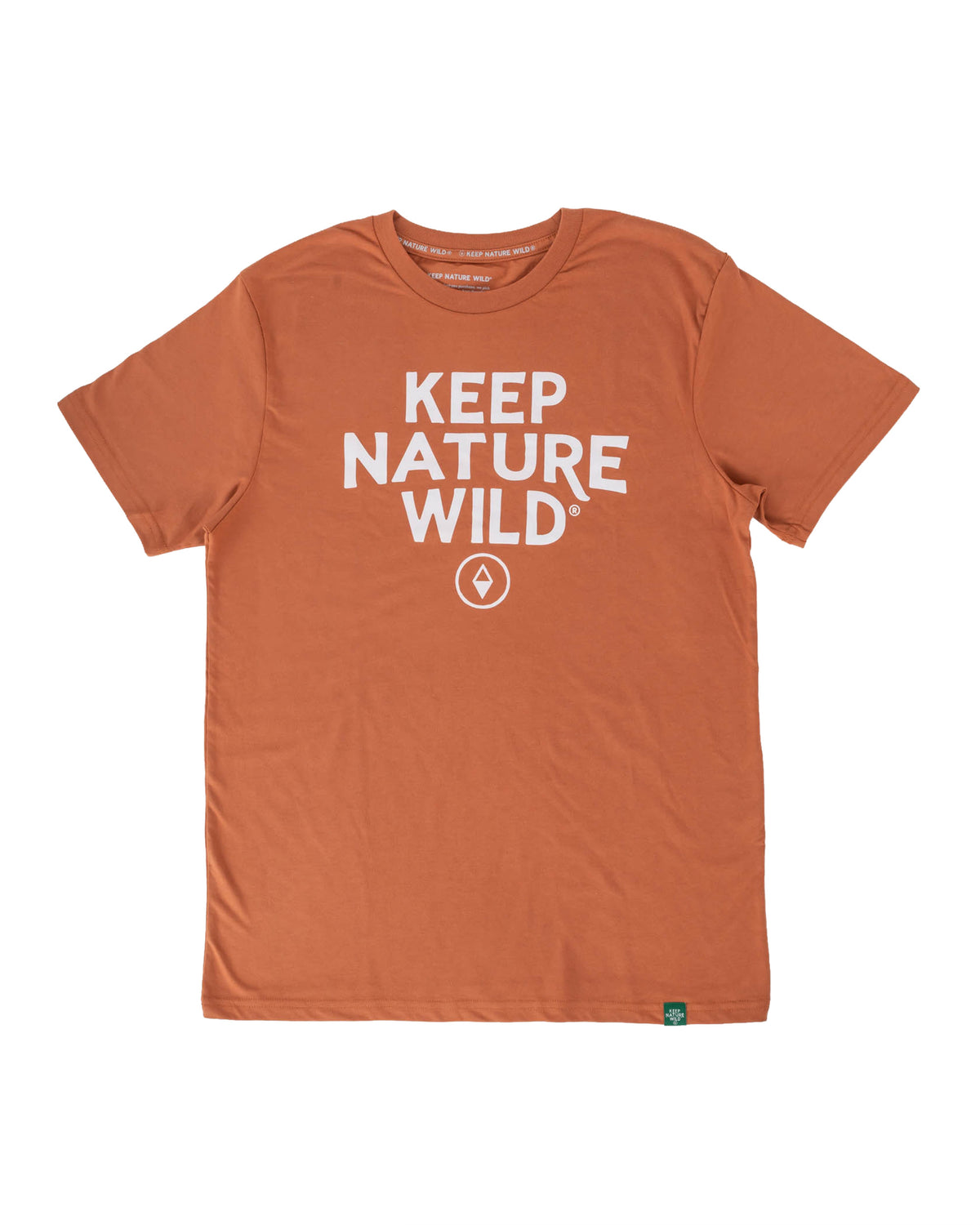 Keep Nature Wild Tee KNW Logo | Unisex Tee | Redwood