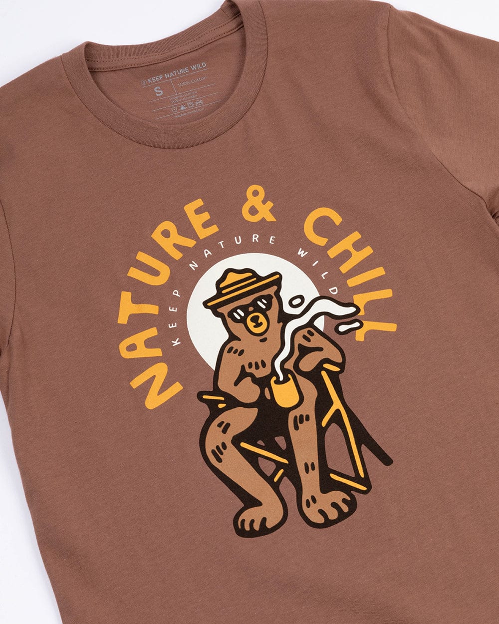 Keep Nature Wild Tee KNW Tee & Hat Bundle: Nature and Chill Tee & Wildbear Dad Hat