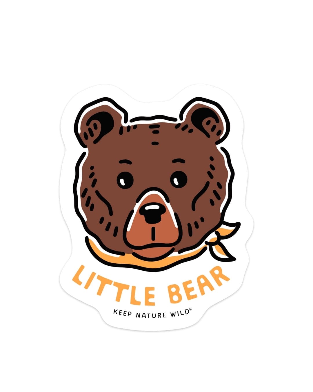 Keep Nature Wild Sticker Little Bear | Sticker