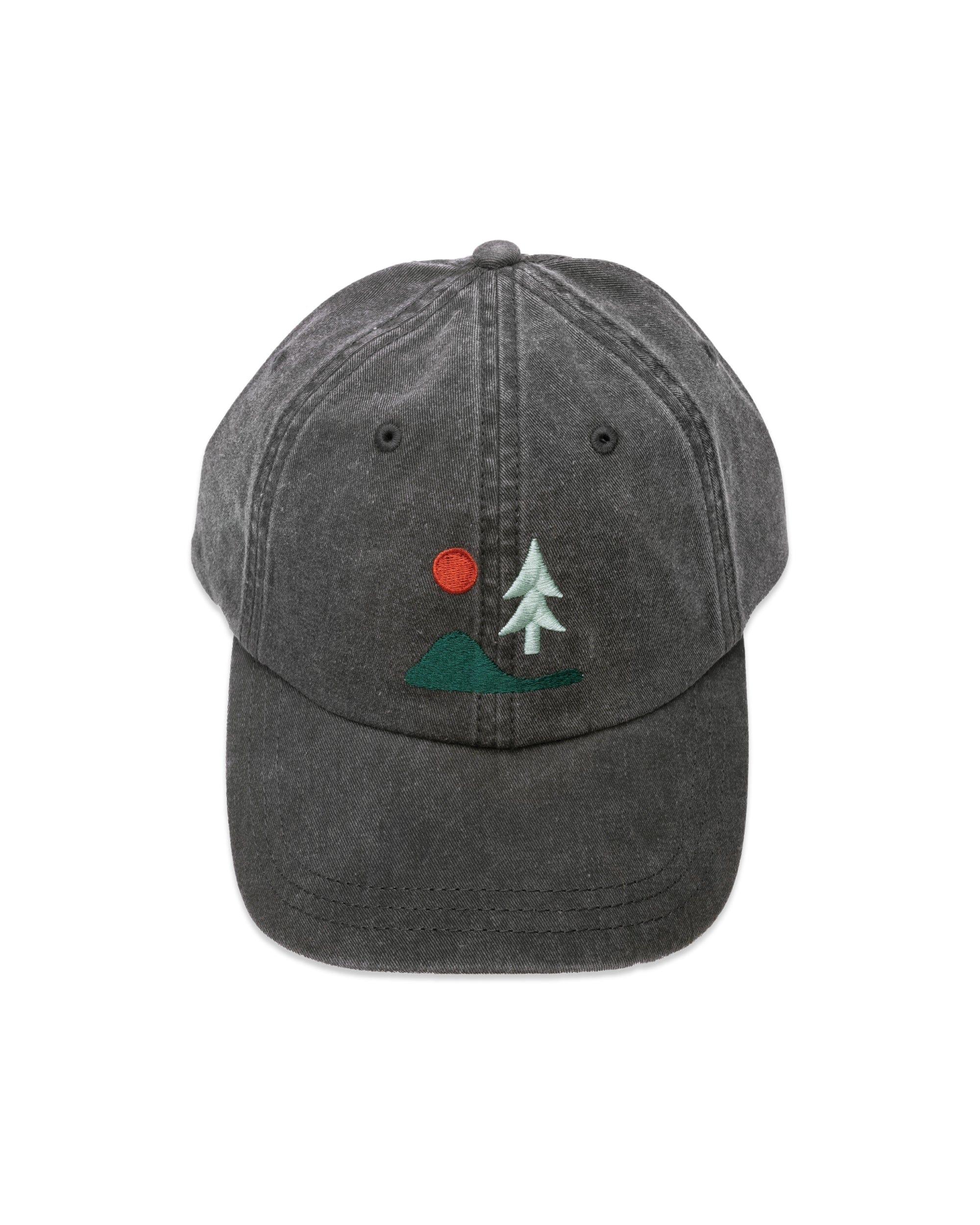 Keep Nature Wild Hat Lone Pine Dad Hat | Faded Black