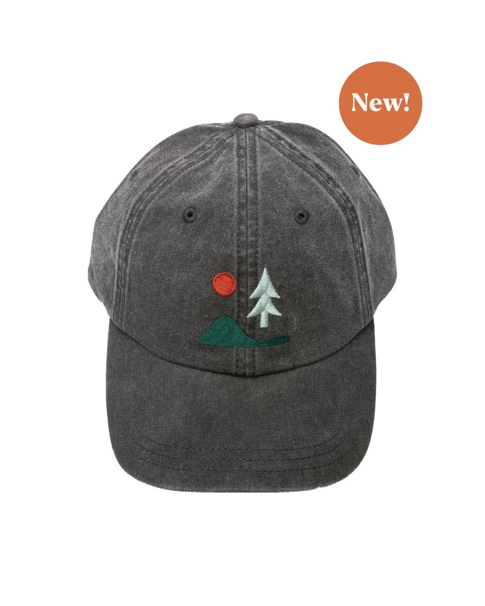 Keep Nature Wild Hat Lone Pine Dad Hat | Faded Black