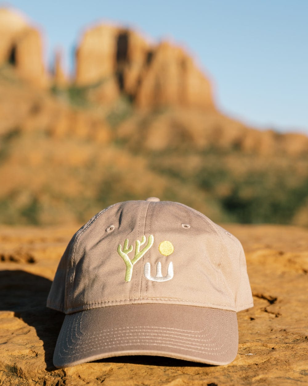 Keep Nature Wild Lone Yucca Dad Hat | Hazy Rose