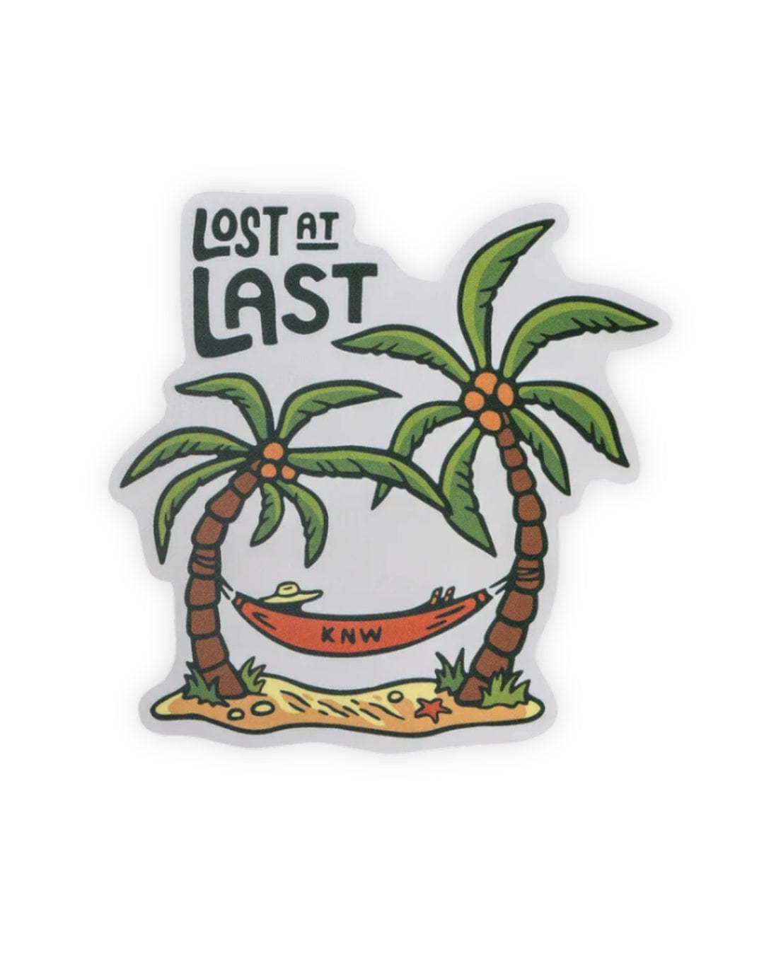 Lost at Last Palms | Sticker