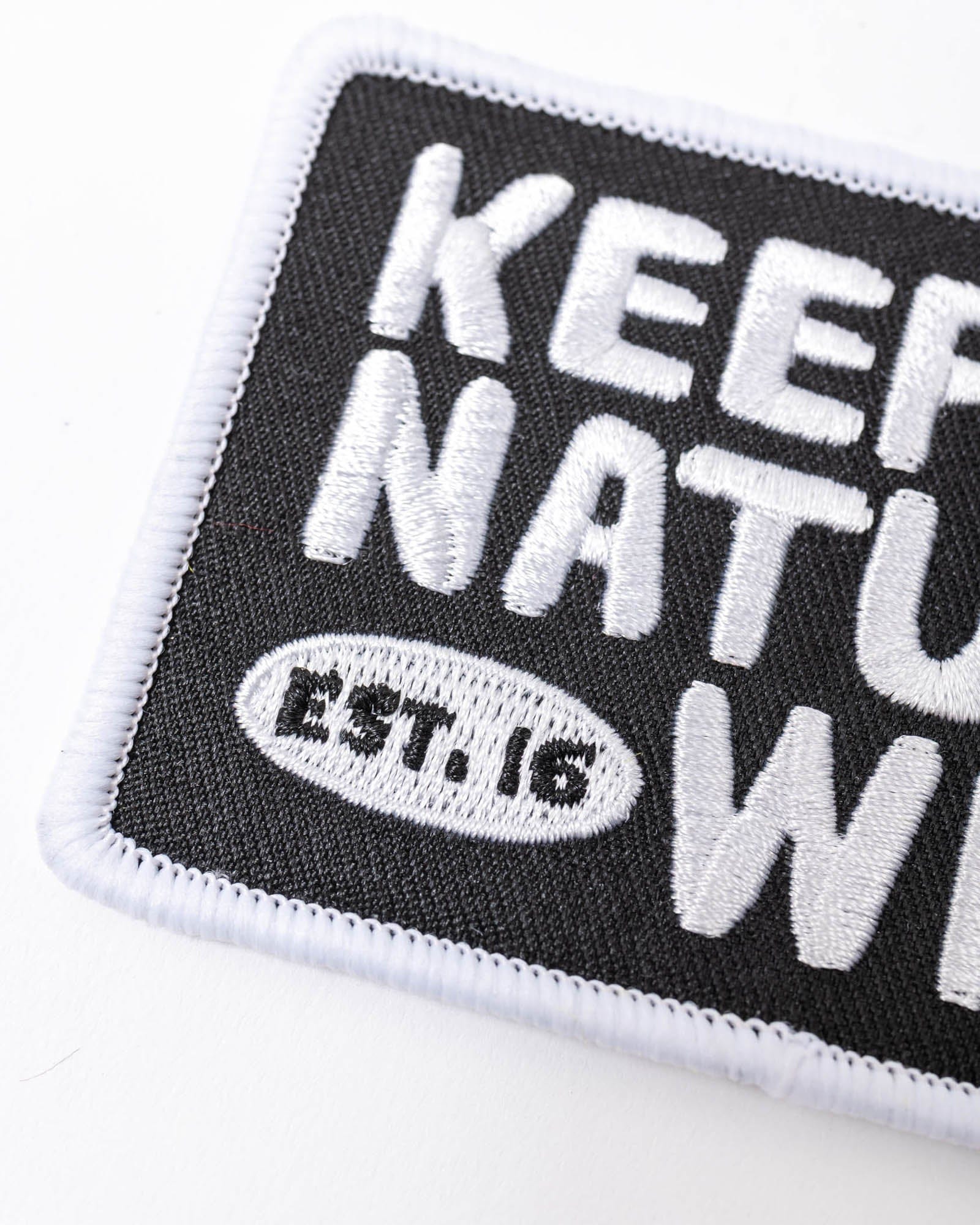 Keep Nature Wild Patch Made For the Wild Logo | Patch