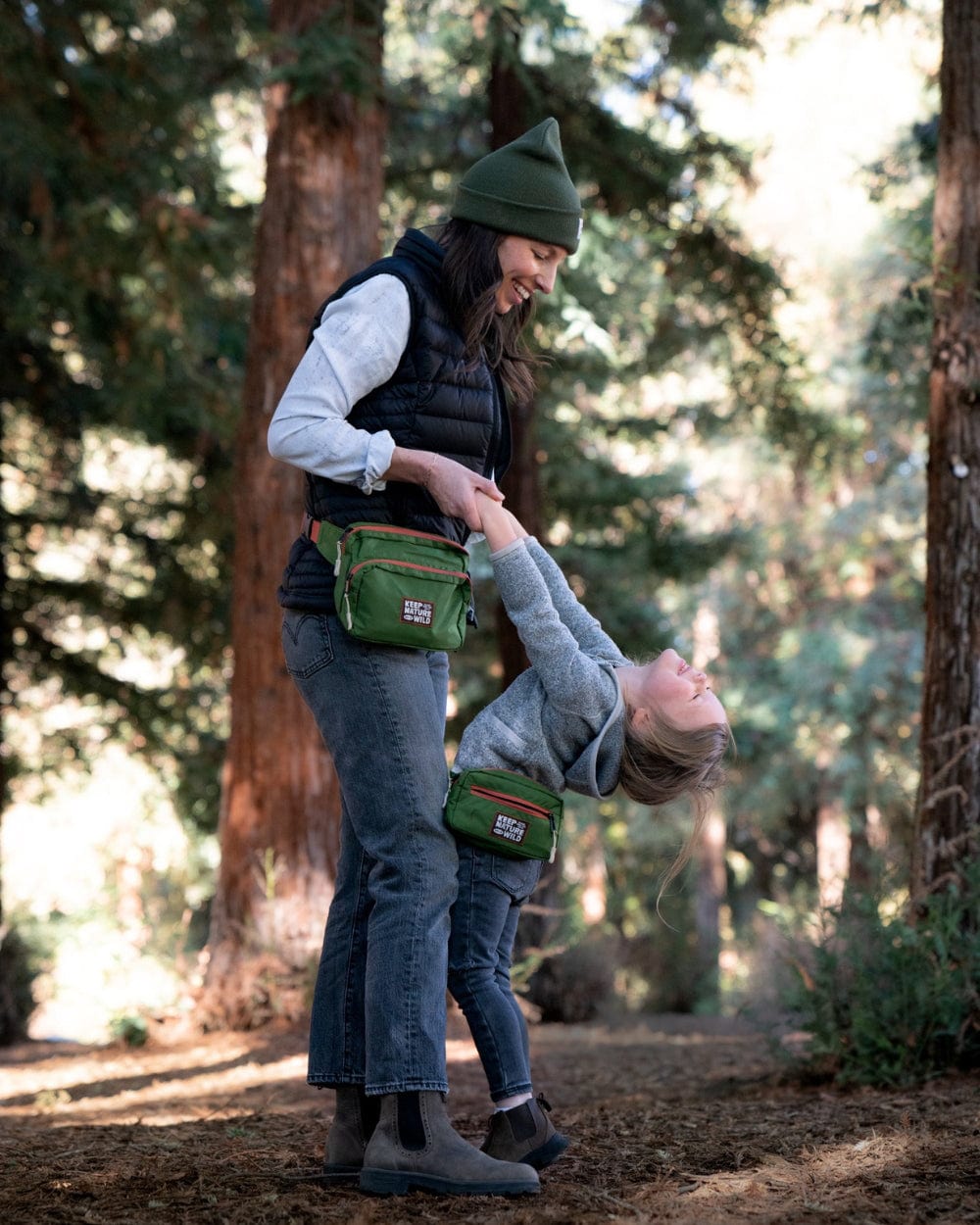 Keep Nature Wild Bundle Match Your Mini Fanny Pack Bundle | Moss/Clay