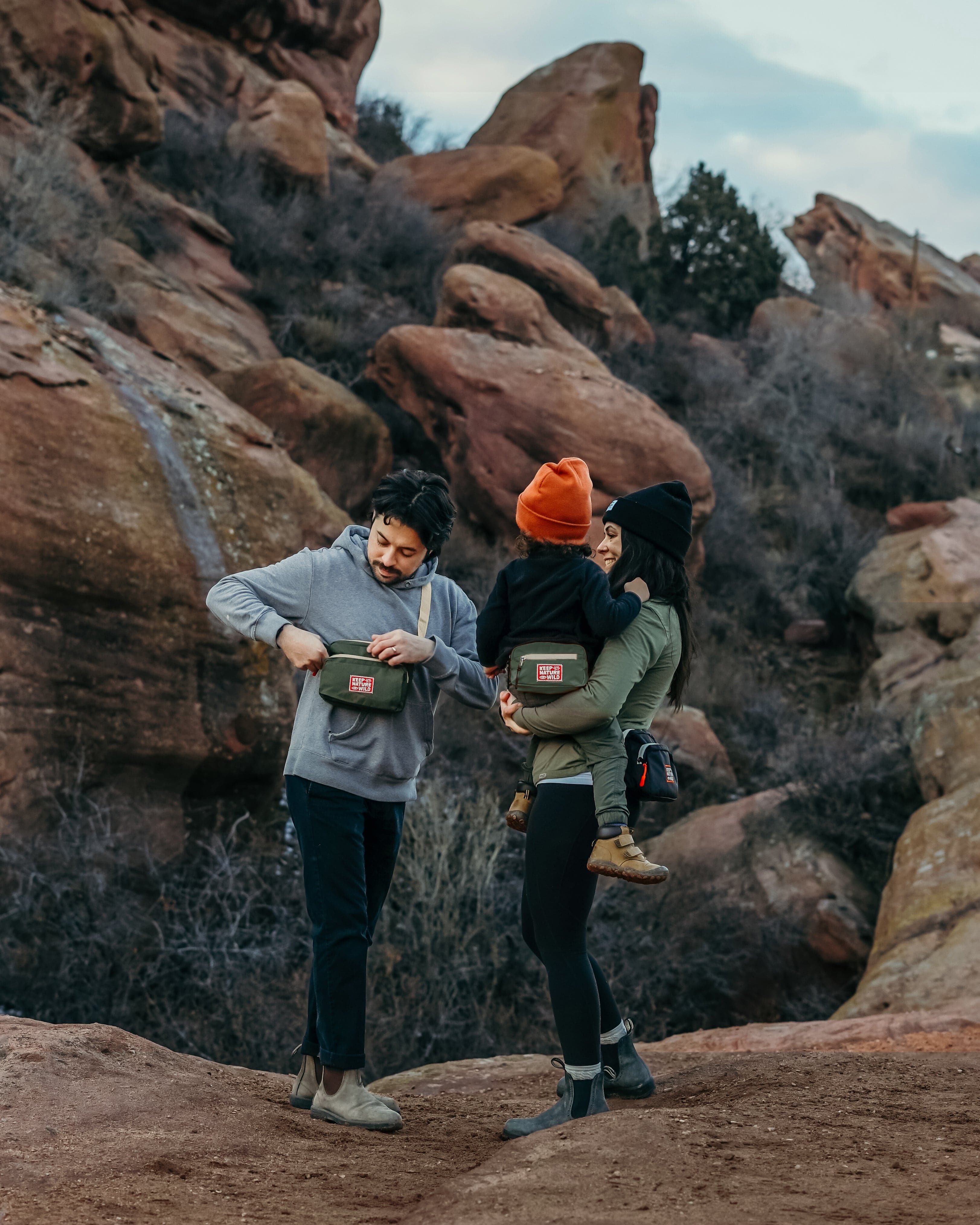 Keep Nature Wild Bundle Match Your Mini Fanny Pack Bundle | Olive/Khaki