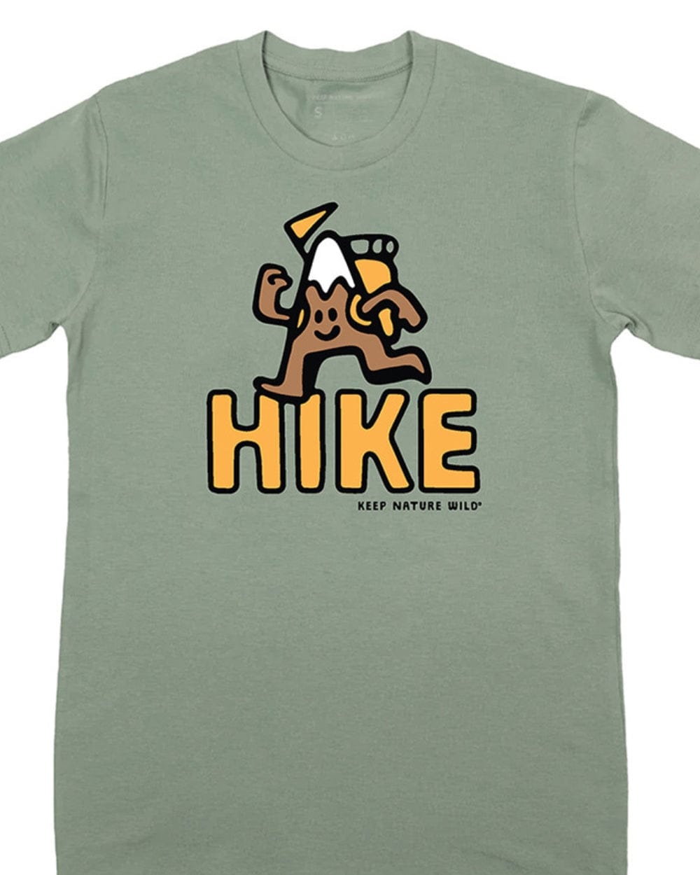 Keep Nature Wild Tee Mountain Hike Unisex Tee | Heather Sage