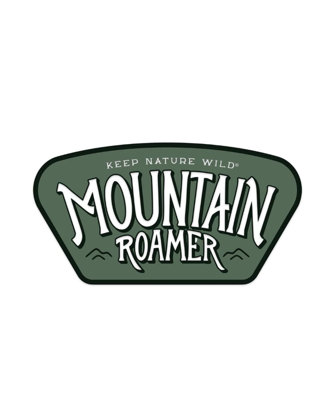 Keep Nature Wild Sticker Mountain Roamer | Sticker