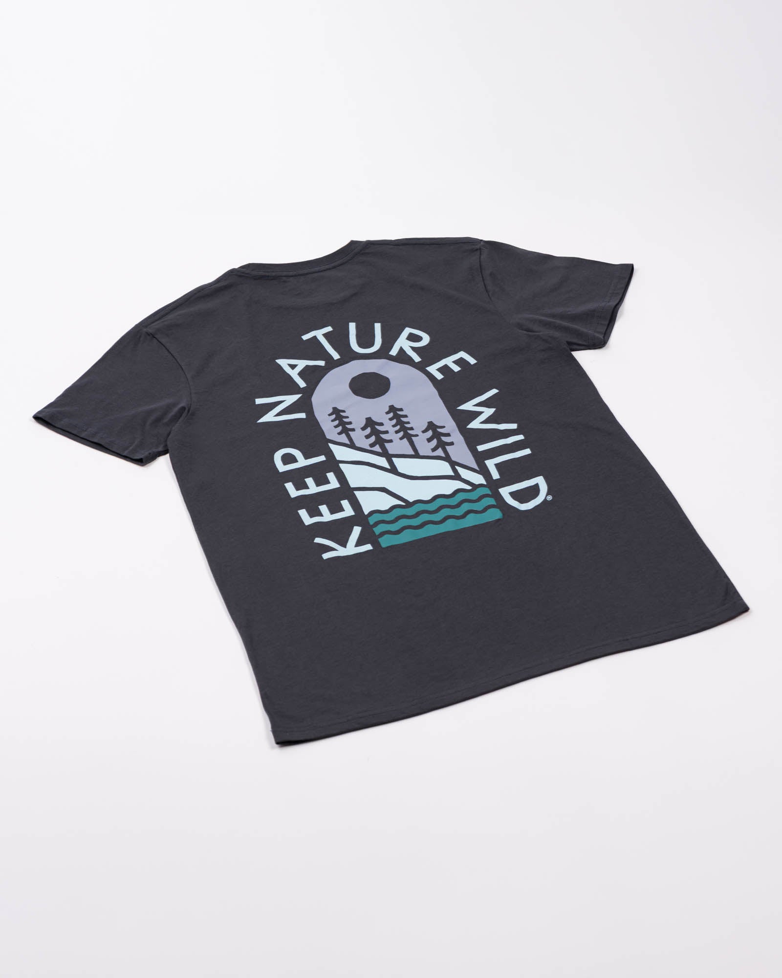Keep Nature Wild Tee Mountainside Unisex Tee | Coal