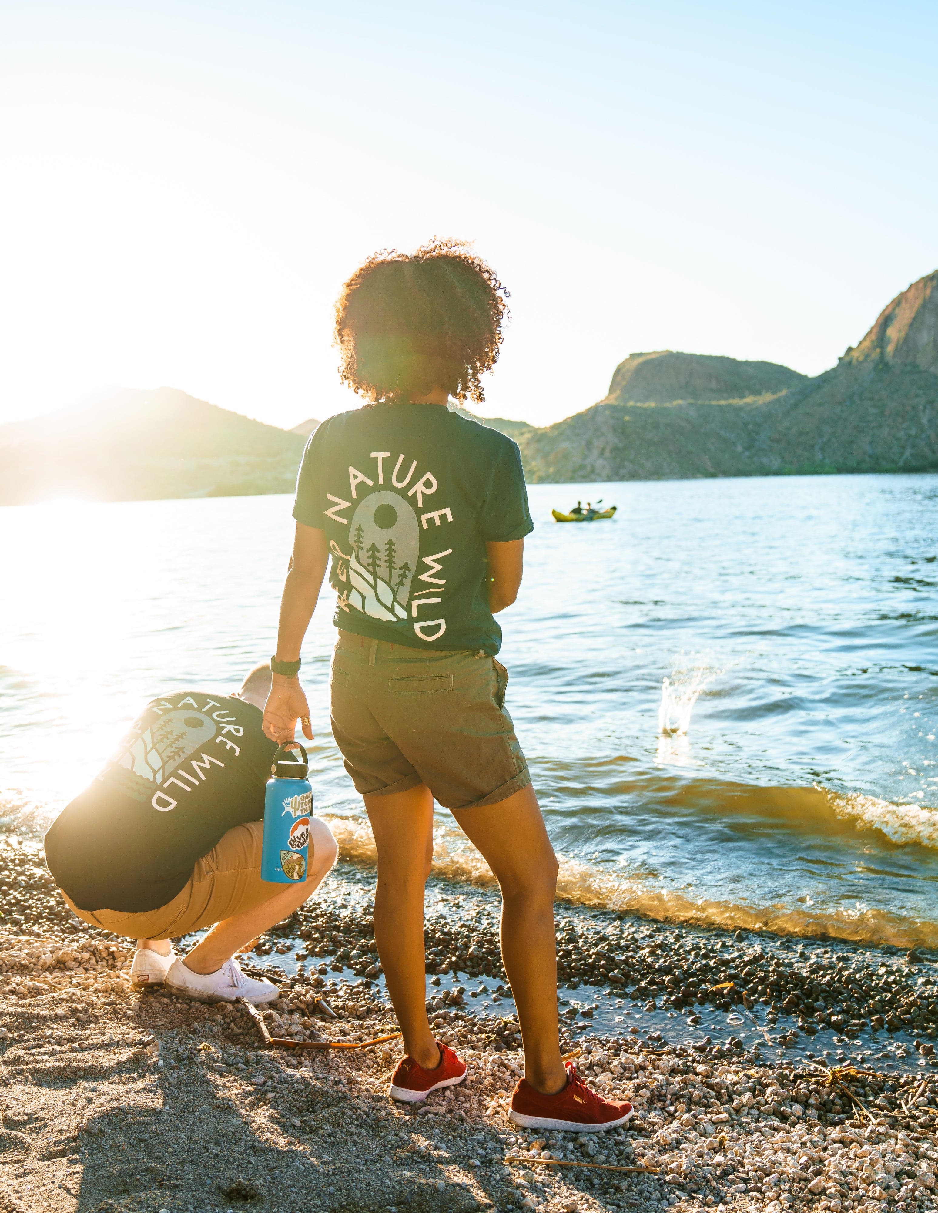 Keep Nature Wild Tee Mountainside Unisex Tee | Coal