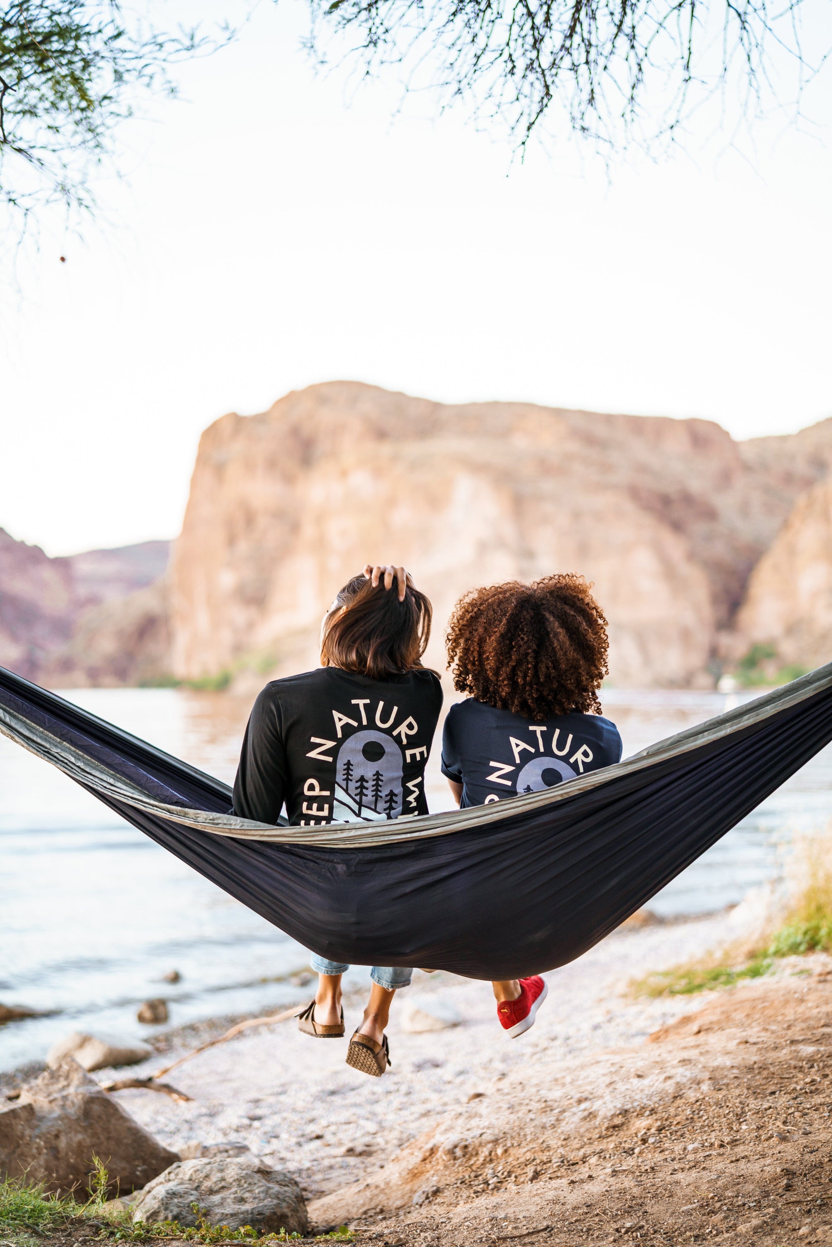 Keep Nature Wild Tee Mountainside Unisex Tee | Coal