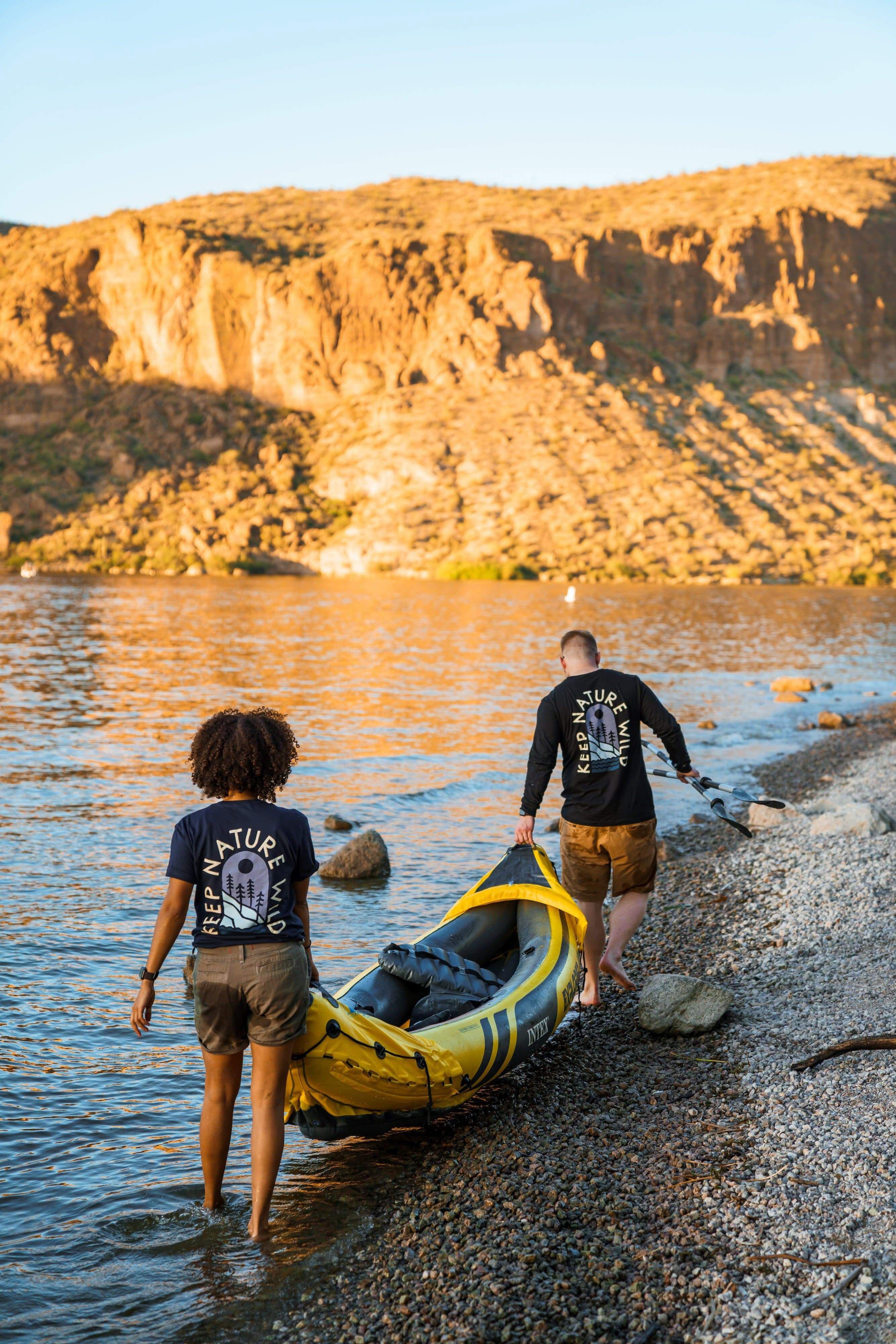 Keep Nature Wild Tee Mountainside Unisex Tee | Coal