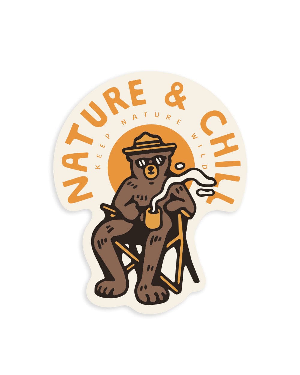 Keep Nature Wild Sticker Nature and Chill | Sticker