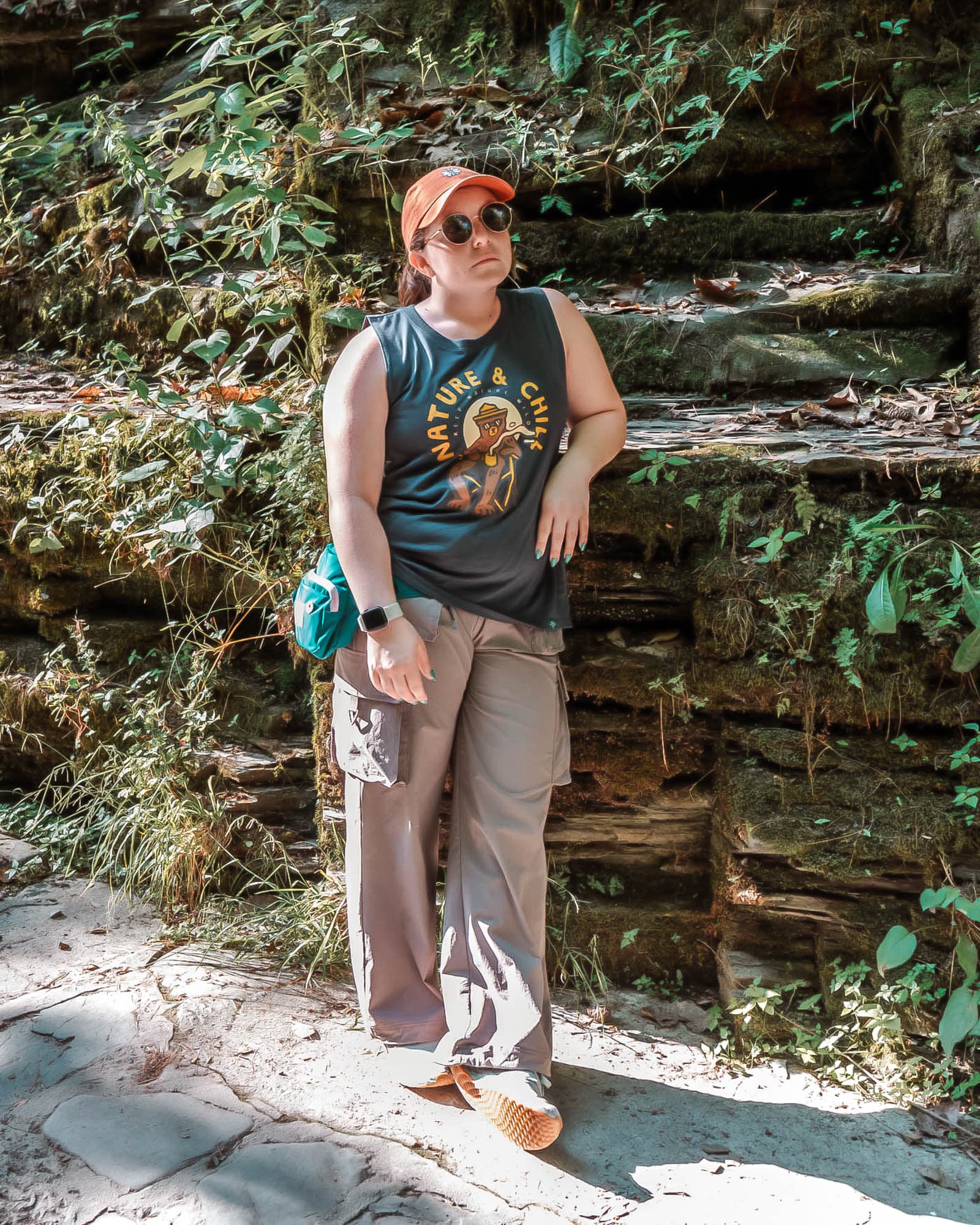 Keep Nature Wild Tank Nature & Chill Women's Muscle Tank | Coal