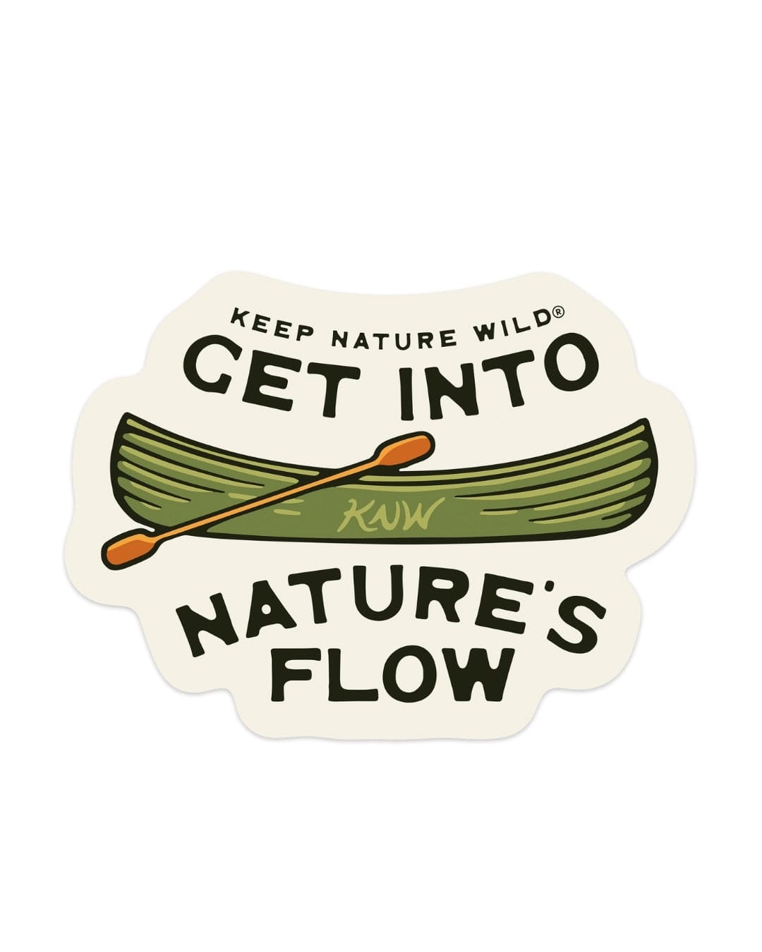 Keep Nature Wild Sticker Nature's Flow | Sticker