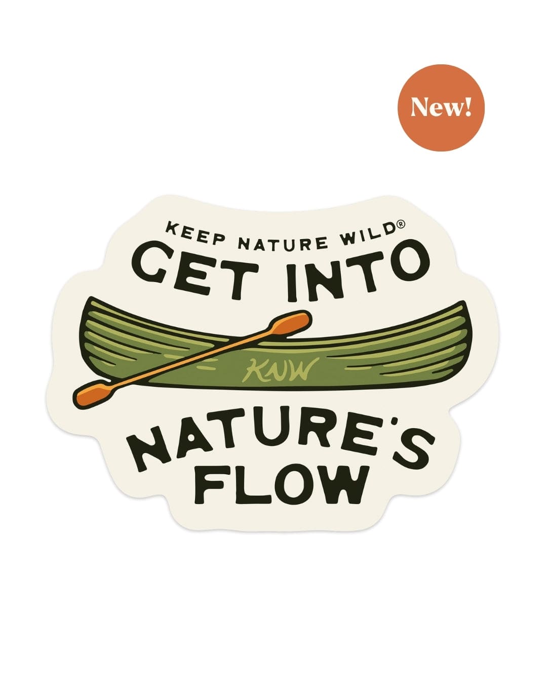 Keep Nature Wild Sticker Nature's Flow | Sticker