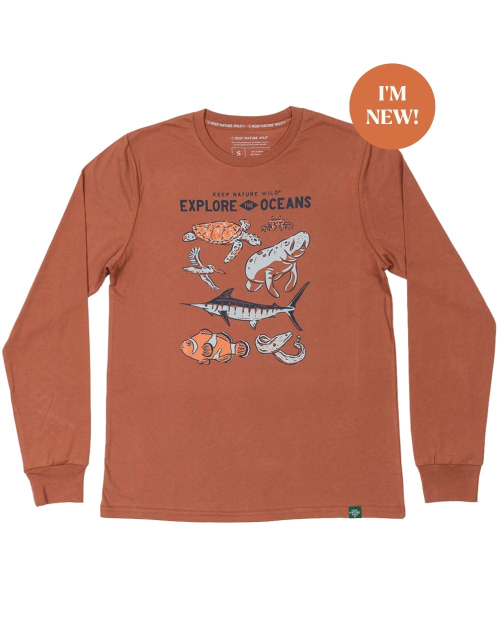 Keep Nature Wild Long Sleeve Nature Study Florida Unisex Long Sleeve Shirt | Redwood