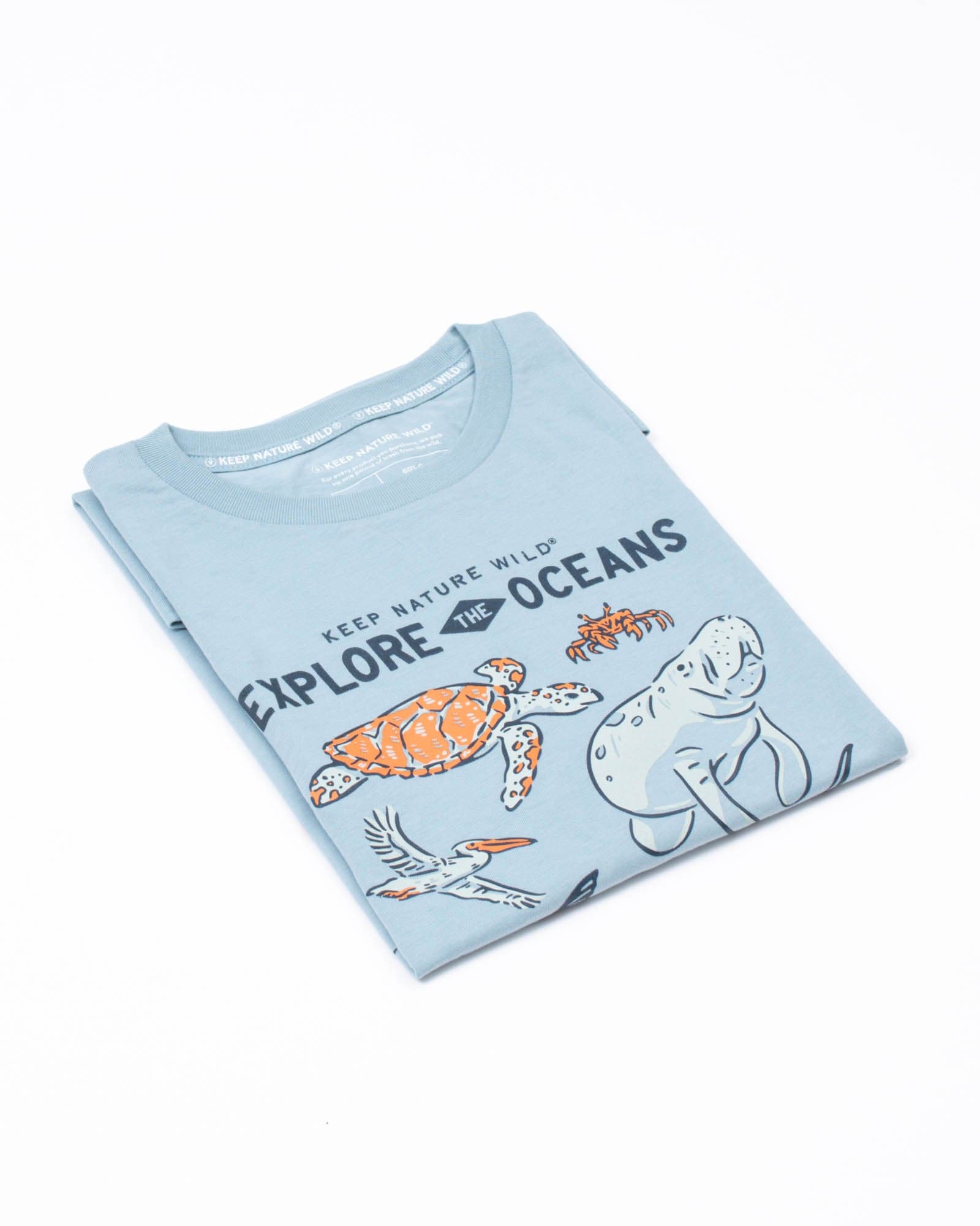 Keep Nature Wild Tee Nature Study Florida Unisex Tee | Morning Mist