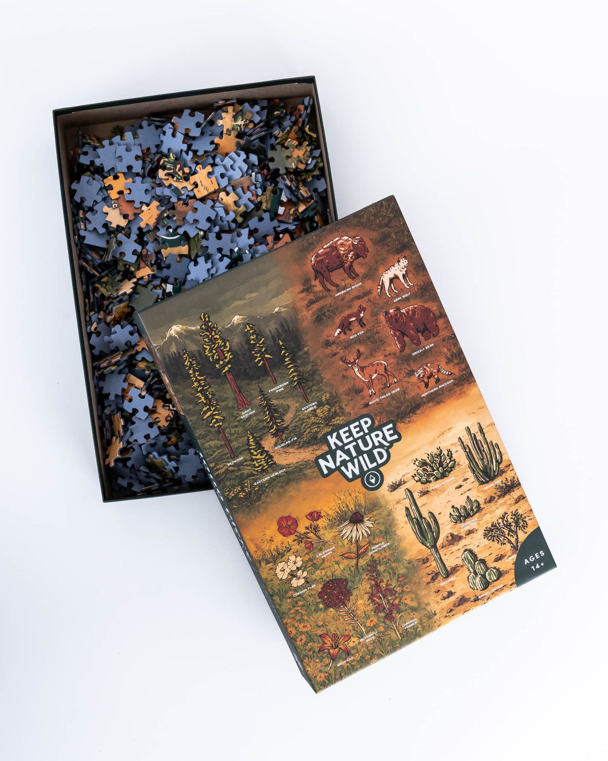 Keep Nature Wild Puzzle Nature Study Puzzle | 18.5 x 27.75" | 1000 Piece